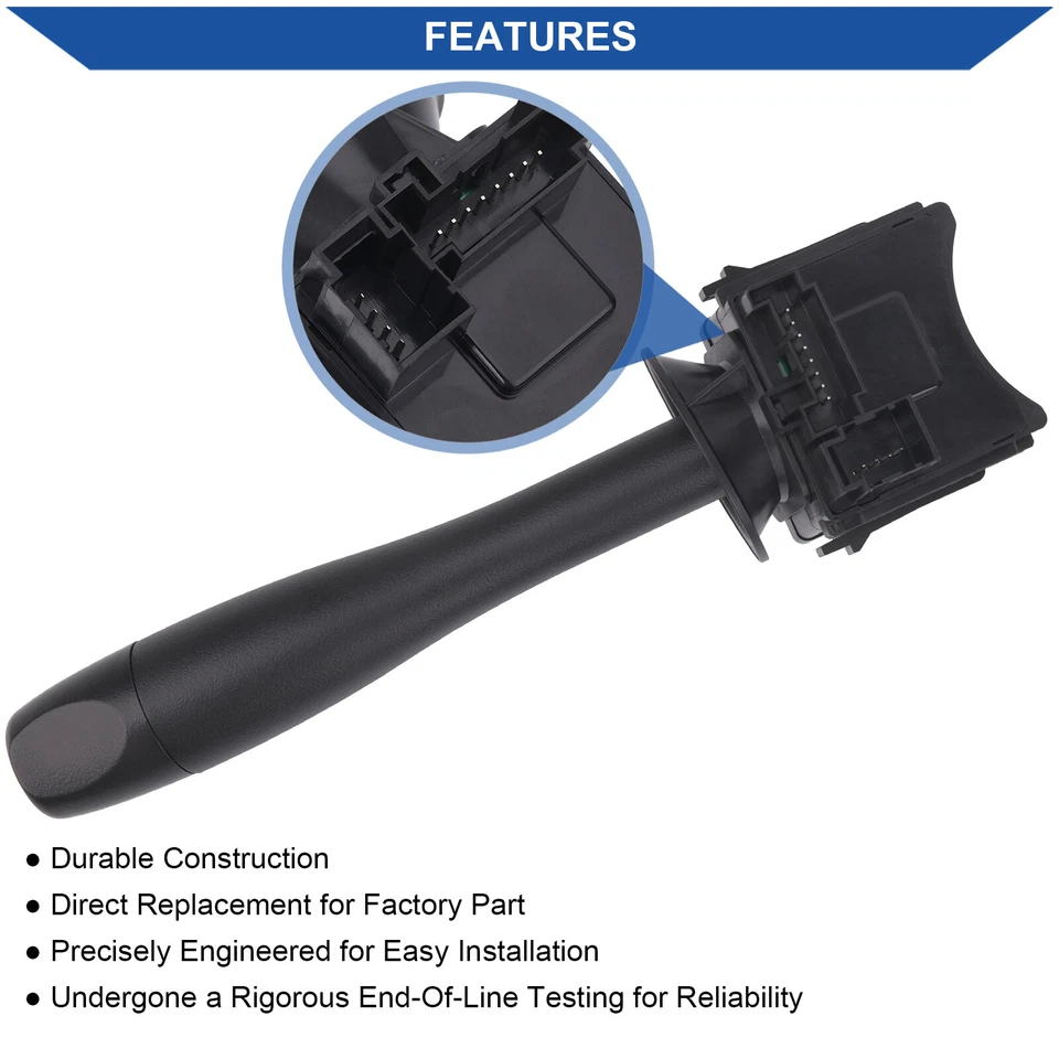 Multi-function Turn Signal Switch for 04-12 Chevy Malibu Pontiac G6 Saturn Aura Foto 4 de 4