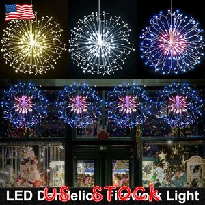 Hanging Firework LED Fairy String Light Christmas Party Decor Xmas 8Modes Remote Hanging Firework LED Fairy String Light Christmas Party Decor Xmas 8Modes Remote