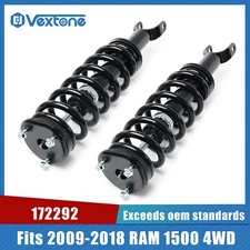 Pair Front strut for 11-18 Ram 1500 4WD 09-10 Dodge Ram 1500 4WD 172292 w/spring