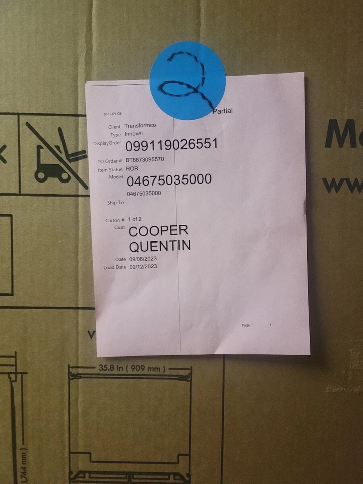 Refrigerador Kenmore 26,1 pies cúbicos puerta francesa acero inoxidable blanco, nuevo  Foto 4 de 4