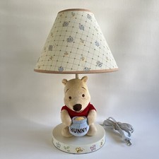 Winnie The Pooh Plush Electric Table Lamp Nightstand  Hunny  Tested Working VGC 