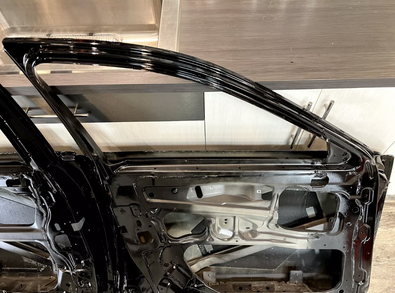 2010-2014 OEM Rolls-Royce Ghost RR4 Front Driver Door Shell Panel Black