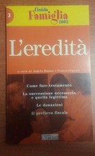 LIBRO L'EREDITA'  GUIDA FAMIGLIA 2002 IL SOLE 24 ORE