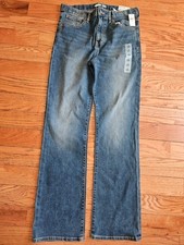 Old Navy Boy's Boot- Cut Jeans size 16 Husky Plus Built In Flex NWT