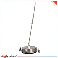 13" Pressure Washer Surface Cleaner Pressure w/ 4 Wheels Stainless Steel 4000PSI