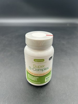 Super B-Complex Methylated Sustained Release Clean Label B Complex EXP 03/27