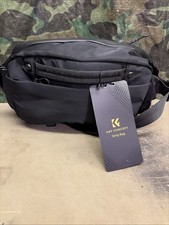 K F Concept Camera Sling Bag 10L Urban Wander Black
