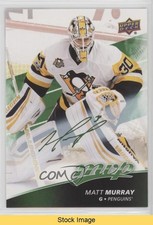 2017-18 Upper Deck MVP Green Script Matt Murray #95 READ fv4
