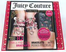 Juicy Couture "Pink  Precious" Bracelet Kit   Make It Real New Factory Sealed