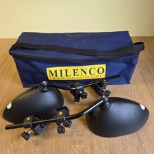 Pair of Milenco Aero 3 III Caravan Car Towing Mirrors - Very Good Condition