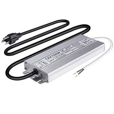 Idealy 150W 12V DC LED Power Supply, IP67 Waterproof Low Voltage Transformer ...