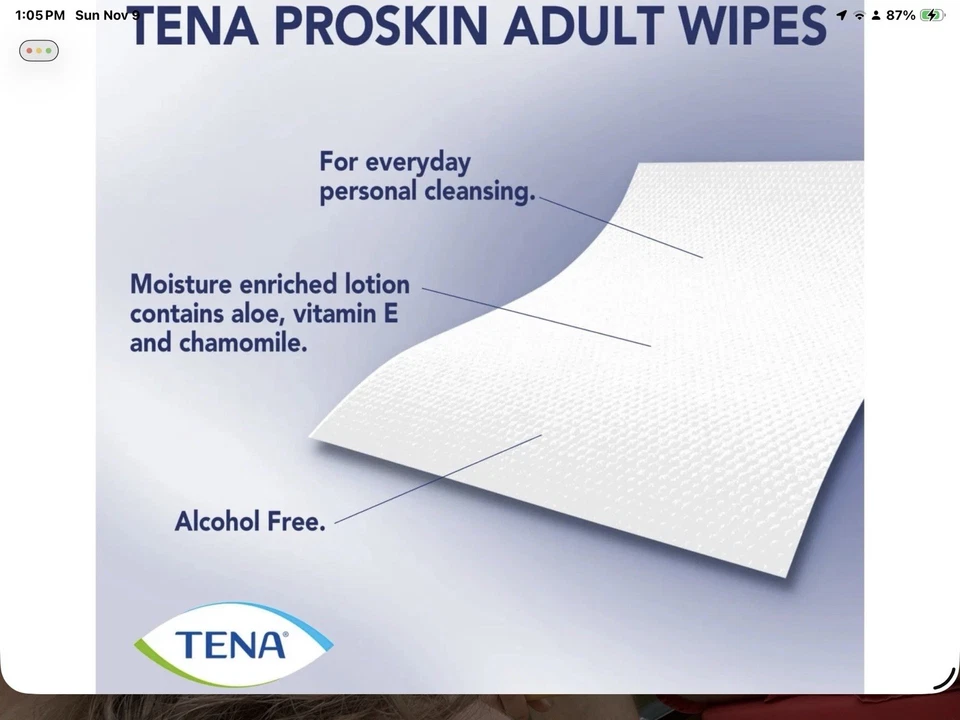 PRECIO MÁS BAJO Y ENVÍO GRATIS!! PARA TOALLITAS HUMEDECIDAS PARA ADULTOS TENA 48 UNIDADES SUAVES  Foto 4 de 4