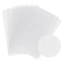 Eurowagens Plastic Mesh Canvas Sheets f&uuml;r Stickerei &Ouml;sen Netze