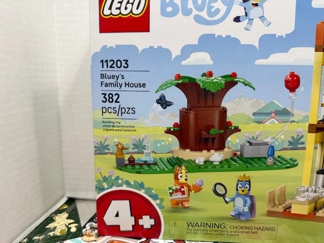 LEGO Bluey: Bluey’s Family House, 11203, Toddler Toy for 4 Year Old - Image 3 of 4