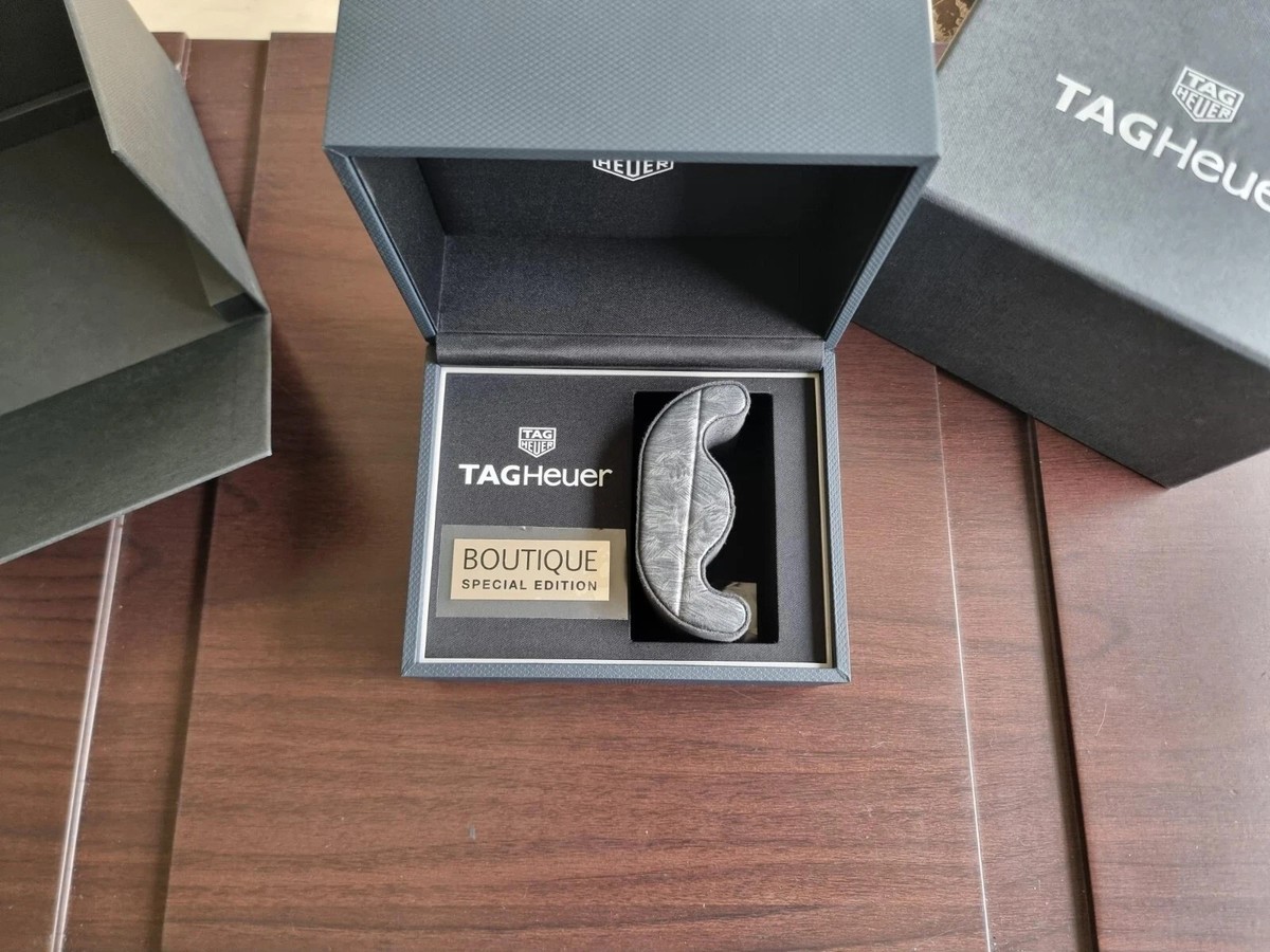 New TAG Heuer rare boutique special limited edition grey watch box