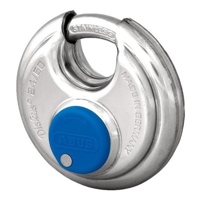 ABUS 24IB Serie Edelstahl Diskus Diskus Vorhängeschloss - 60 mm KA (32502) 24IB/60