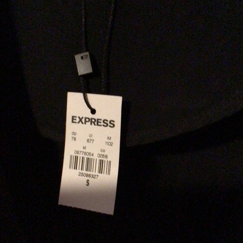 Express Women’s Black Knit Blazer Size Small Long Sleeve - Picture 4 of 4
