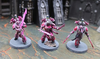 Emperors Children  3x Flawless Blades - Painted #5794