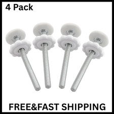 4 Pack Baby Gate Threaded Spindle Rod 8MMM8 Screw Bolts Hardware Parts Kit