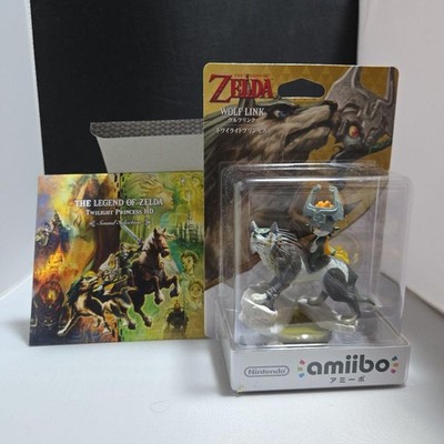 The Legend of Zelda Twilight Princess Wii U Bundle with Unopened Wolf Link amiib