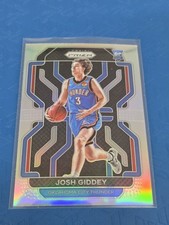 Josh Giddey [Silver Prizm] #301 Prices [Rookie] | 2021 Panini