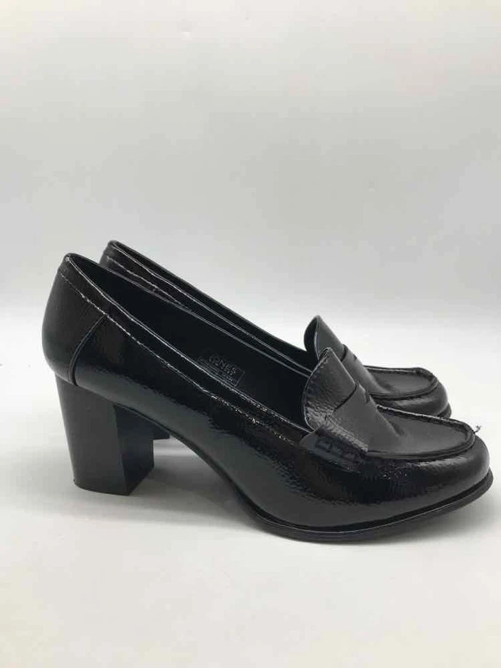 Jones NY Black Size 9 Loafer Heels - Image 4 of 4