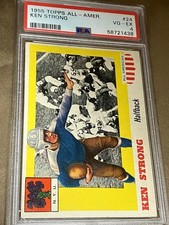 1955 Topps All American Ken Strong #24 PSA 4 VG-EX