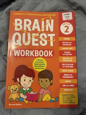 Brain Quest Workbook Grade 2