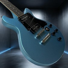 Studio Electric Guitar Metallic Bule Color Mahogany Body Rosewood Fretboard