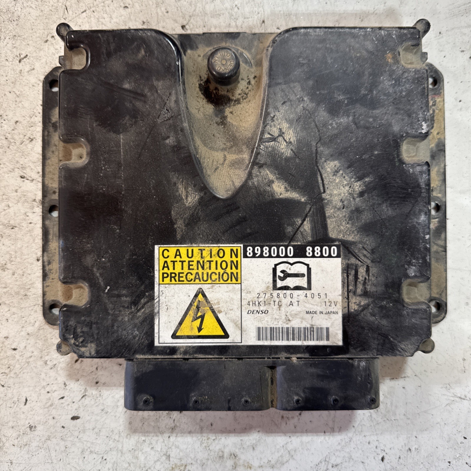 ISUZU NPR ENGINE COMPUTER MODULE ECU ECM PCM 898000 8800 275800 4051