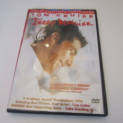 Jerry Maguire DVD Tom Cruise Cuba Gooding Jr Deluxe Widescreen 1997 Movie