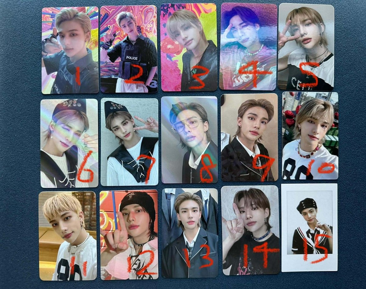 STRAY KIDS MAXIDENT ALBUM POB HYUNJIN PHOTOCARD Star river yzy kms