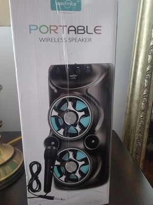 GREATNICE Portable Wireless Speaker With Microphone*MODEL#GTS-1776*NEW IN BOX*