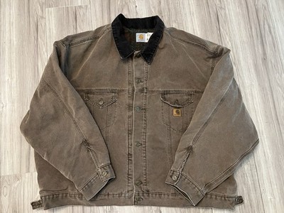 VTG Carhartt Detroit Jacket J97 CHT - Men's 4X | eBay