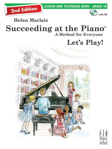 Succeeding At The Piano 2nd Ed Grade 1b Lesson & Tech Bk/cd: Lesson And
