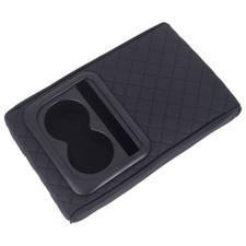 Car Center Console Armrest Pillow Auto Armrest Box Cushion Pad with Cup Holder