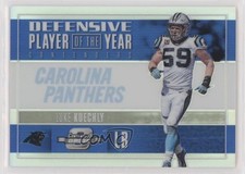 2017 Panini Contenders Optic Blue Prizm 24/25 Luke Kuechly #DPY-9 jc3