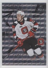 2021 Upper Deck SP Game Used CHL Edition Silver Foilboard /249 Jack Matier ob9