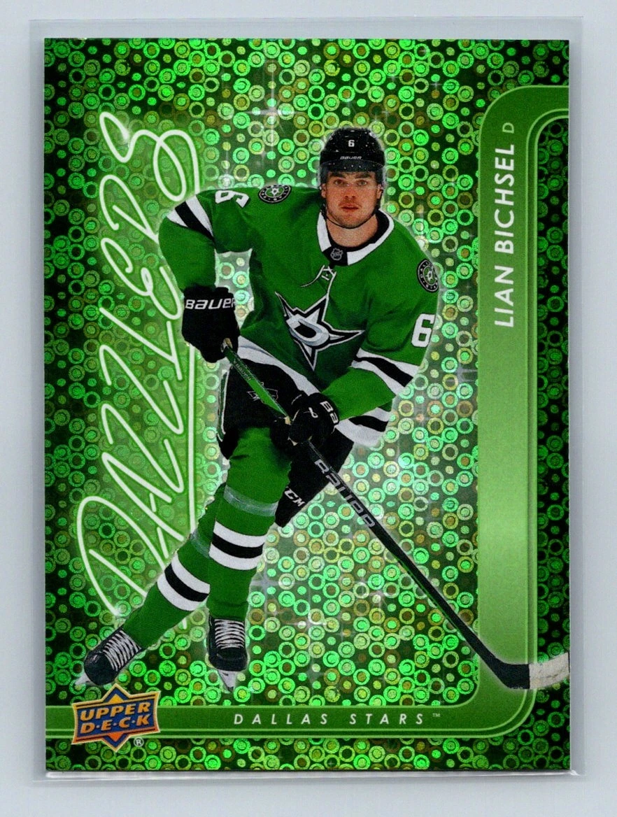 2024-25 Upper Deck Extended Series - Dazzlers Lian Bichsel #DZ-132 Green (RC)