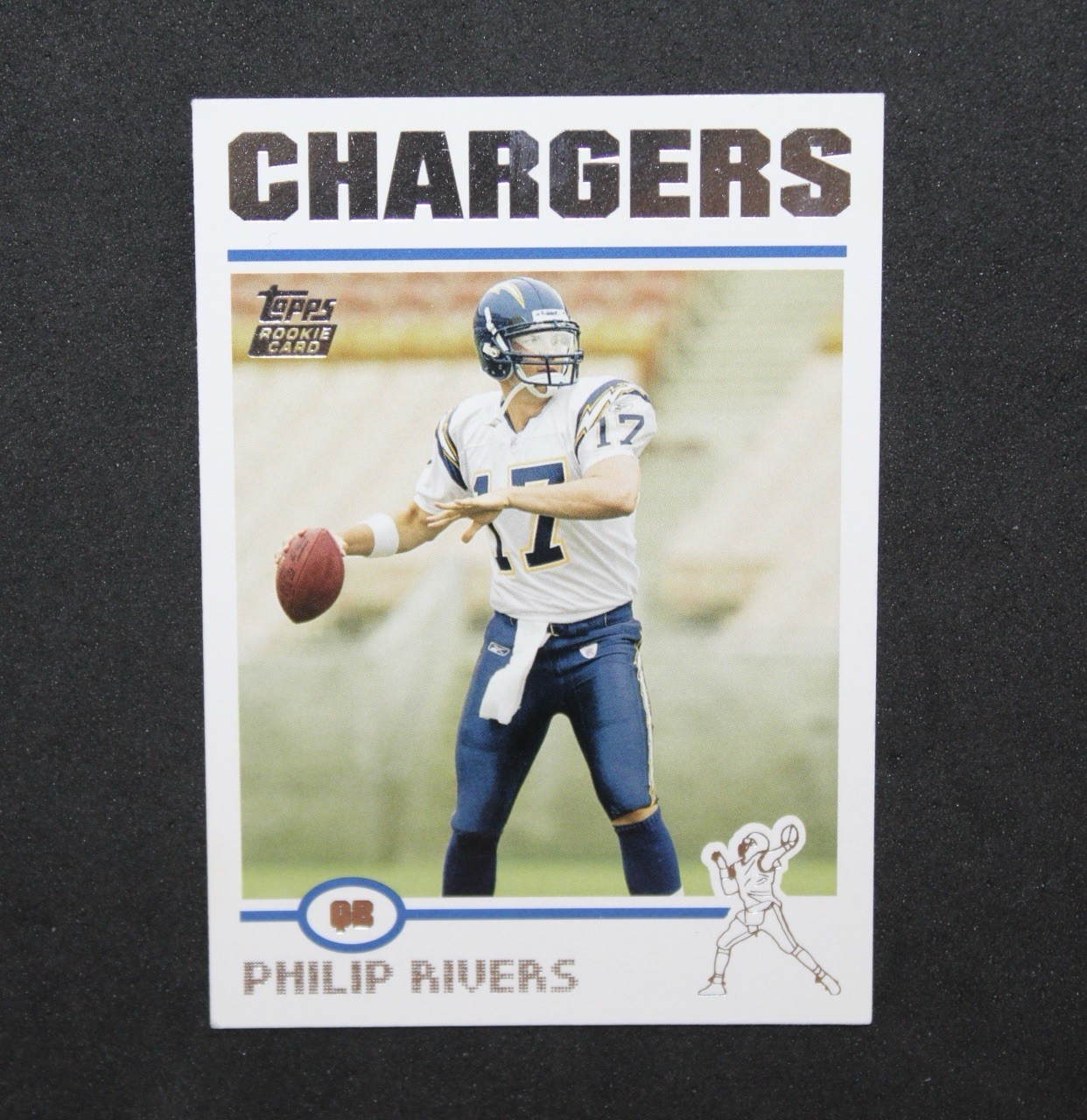 2004 Topps NFL #375 Philip Rivers RC Chargers NM