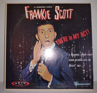 Vintage Frankie Scott You're In My Act Stereo LP-501-S Arco Records Comedy Album