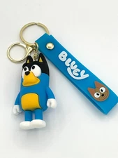 BANDIT PVC DISNEY'S "BLUEY" WITH DETACHABLE HANDSTRAP AND METAL KEYCHAIN