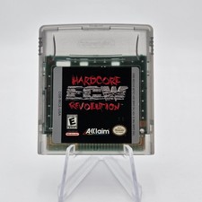 ECW: Hardcore Revolution (Nintendo Gameboy Color) Authentic Tested Cart Only