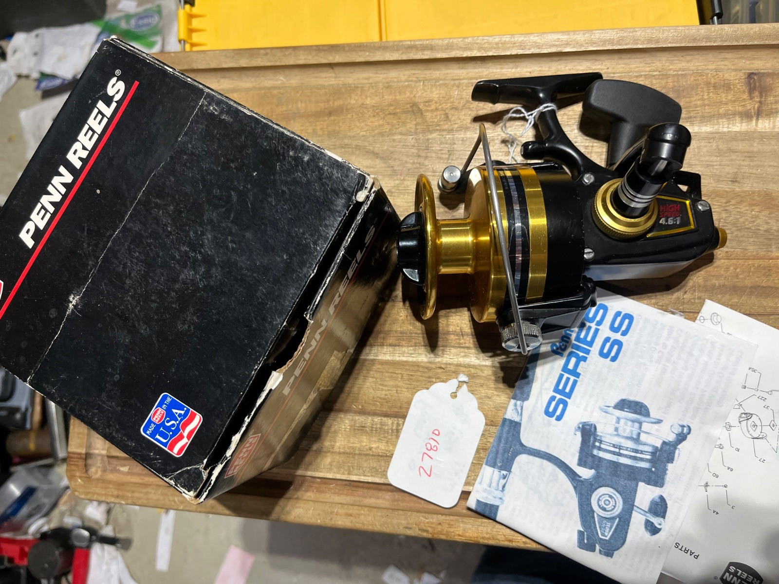 Penn 8500 SS surf fishing reel made in USA (27810)