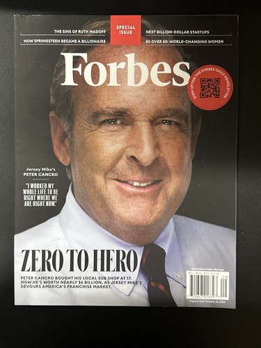 Forbes Magazine August September 2024 Zero To Hero - Picture 1 of 1