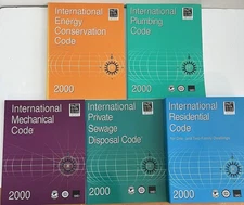 2000 International Code Council - Residential, Plumbing, Mechanical, Energy ++