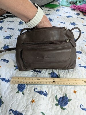 Stone Mountain Dark Brown Small Crossbody Bag NEW
