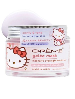 The Crème Shop Hello Kitty Klean Beauty Intensive Overnight Moisture Gelée Mask