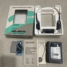 Vintage AIWA HS-JS215 AM/FM Stereo Radio Cassette Tape Recorder FOR PARTS