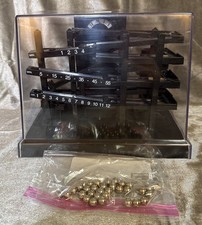 Vintage 1997 Time Machine Kinetic Clock Rolling Ball NO CORD For Parts Only